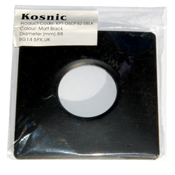 Kosnic Mauna Square Bezel Black